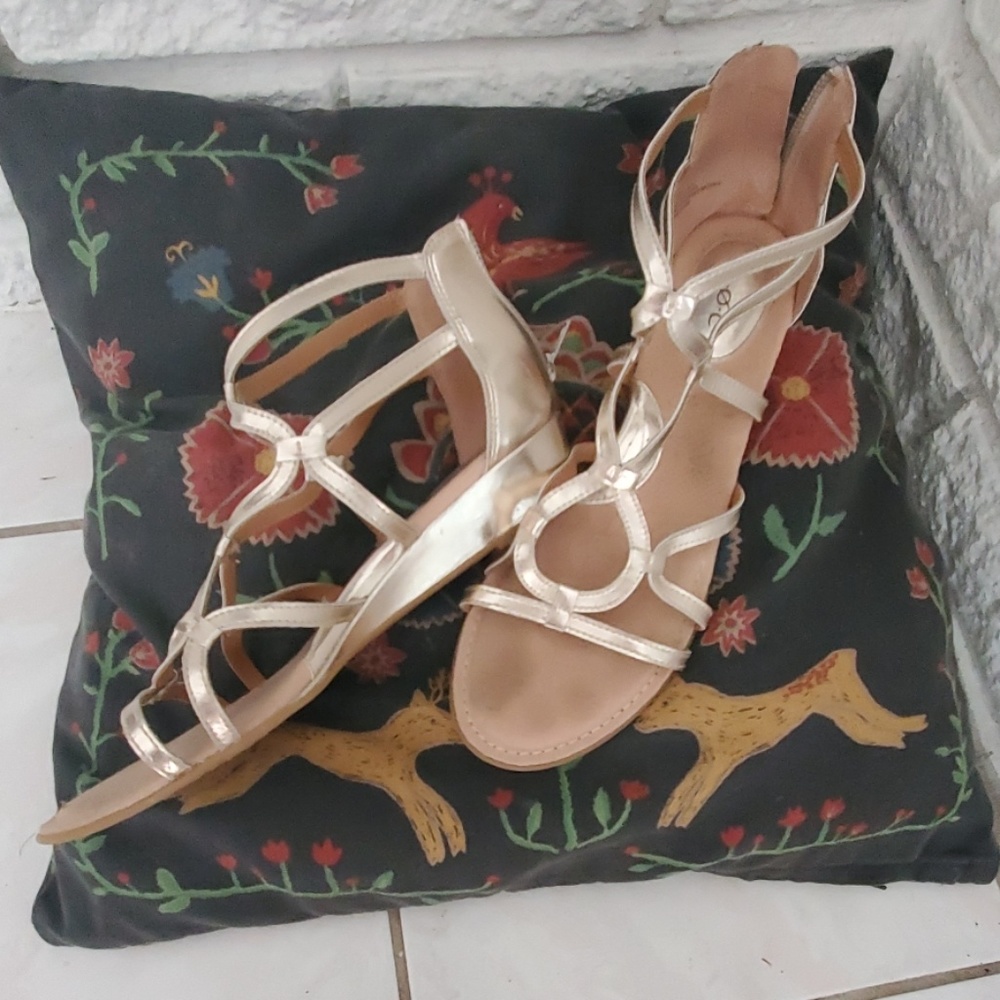 Gold B.O.C Sandals